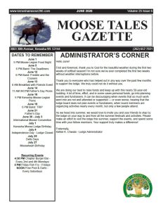 Moose Tales Gazette, June 2026